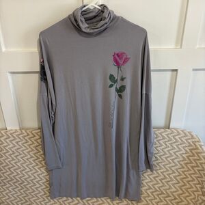 Disney Parks Beauty & The Beast Belle Long Sleeve Tunic Top